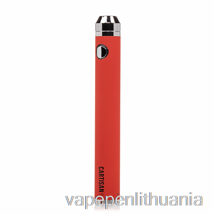 Cartisan Ego Spinner Twist 1300 510 Baterija Raudonas Vape Skystis